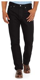 Levi's 505 Ανδρικό Παντελόνι Τζιν Regular Fit Straight Μαύρο - Levis