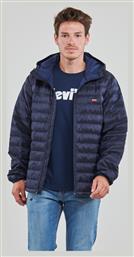 Levi's Ανδρικό Χειμωνιάτικο Μπουφάν Puffer Navy Μπλε - Levis