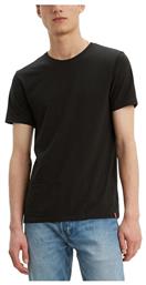 Levi's Ανδρικό T-shirt Μαύρο Μονόχρωμο - Levis