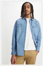 Levi's BARSTOW WESTERN STANDARD Overshirt Τζιν Πουκάμισο ΓΑΛΑΖΙΟ - Levis