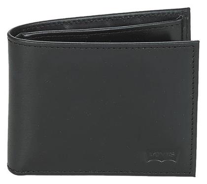 Levi's Δερμάτινο Ανδρικό Πορτοφόλι Μαύρο - Levis