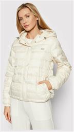 Levi's Edie Κοντό Γυναικείο Puffer Μπουφάν για Χειμώνα Μπεζ - Levis