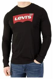 Levi's Graphic Ανδρική Μπλούζα Μακρυμάνικη Μαύρη - Levis