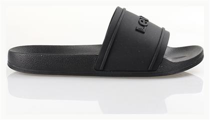 Levi's June 3D Ανδρικά Slides Μαύρα - Levis