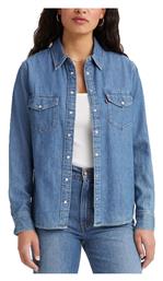 Levi's Μακρυμάνικο Γυναικείο Τζιν Πουκάμισο Indigo - Levis