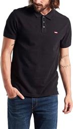 Levi's Malaysia Ανδρική Μπλούζα Polo Κοντομάνικη Μαύρη από το Spartoo
