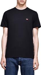 Levi's Original HM Ανδρικό T-shirt Μαύρο Μονόχρωμο από το Altershops
