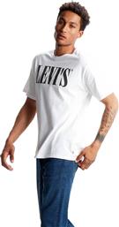 Levi's Oversized Graphic Ανδρικό T-shirt Λευκό με Λογότυπο από το Cosmos Sport