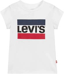 Levi's Παιδικό T-shirt για Κορίτσι Λευκό - Levis