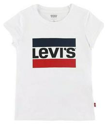 Levi's Παιδικό T-shirt για Κορίτσι Λευκό - Levis