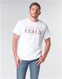 Levi's Relaxed Graphic 16143-0055 White από το Spartoo
