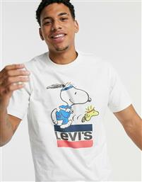 Levi's Relaxed Graphic Ανδρικό T-shirt Με Στάμπα Λευκό από το Cosmos Sport