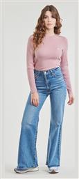 Levi's Ribcage Γυναικείο Υφασμάτινο Παντελόνι Καμπάνα Μπλε - Levis