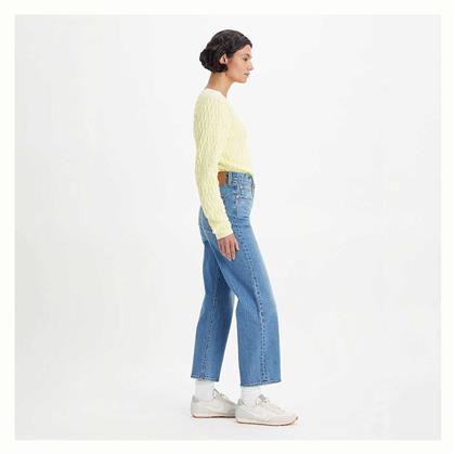 Levi's ''ribcage Ψηλόμεσο Γυναικείο Jean Παντελόνι σε Ίσια Γραμμή Denim Blue - Levis
