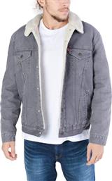 Levi's Type 3 Ανδρικό Τζιν Μπουφάν Αδιάβροχο για Άνοιξη Γκρι από το Cosmossport