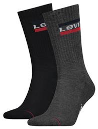 Levi's Unisex Μονόχρωμες Κάλτσες Πολύχρωμες 2Pack - Levis