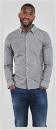 Levi's Βαμβακερό Πουκάμισο Γκρι - Levis