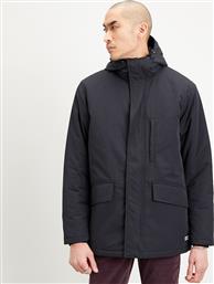 Levi's Woodside Utility Ανδρικό Μπουφάν Παρκά για Χειμώνα Μαύρο από το Notos