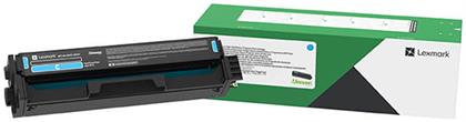 C3220C0 Γνήσιο Toner Laser Εκτυπωτή Κυανό Return Program 1500 Σελίδων Lexmark