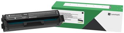 C3220K0 Γνήσιο Toner Laser Εκτυπωτή Μαύρο Return Program 1500 Σελίδων Lexmark
