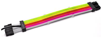 Strimer Plus Triple 8-Pin 8-Pin EPS - 8-Pin EPS Cable 0.3m Πολύχρωμο (G89.PW8-V2.00 G89.PW8-PV2.00) Lian Li