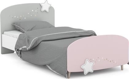 Παιδικό Κρεβάτι Μονό για Στρώμα 90x190cm Ροζ Liana από το Polihome