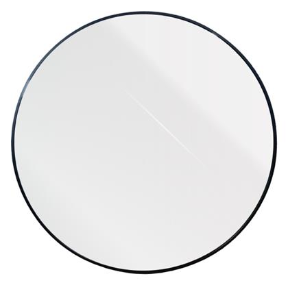 Kenya Καθρέπτης Τοίχου με Μαύρο-Φυσικό Πλαίσιο Διαμέτρου 80cm 3τμχ Liberta από το Agiovlasitishome