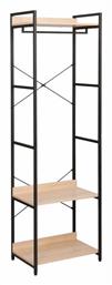 Κρεμάστρα Δαπέδου από Μέταλλο Μπεζ 60x40x200cm Liberta