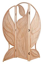 Leaf Διακοσμητικό Παραβάν από Rattan 150x150cm Liberta