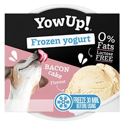 Λιχουδιά Σκύλου Yow Up Παγωτό Frozen Yogurt Bacon Cake 110gr
