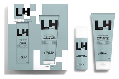 Promo Pack Homme Λεπτόρευστη Αντιγηραντική Κρέμα 50ml & Αφρόλουτρο 50ml Lierac