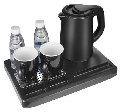 Δίσκος Καλωσορίσματος με Βραστήρα 0.8lt Onyx Hotel Tray Life