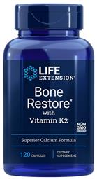 Bone Restore* with Vitamin K2 120 κάψουλες Life Extension