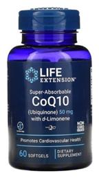 Super-Absorbable CoQ10 50mg 60 μαλακές κάψουλες Life Extension