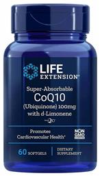 Super-Absorbale CoQ10 D-Limon 100mg 60 μαλακές κάψουλες Life Extension