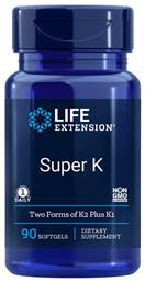 Super K Vitamin Βιταμίνη 90 κάψουλες Life Extension