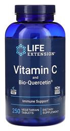 Vitamin C & Bio-Quercetin Phytosome Βιταμίνη 250 ταμπλέτες Life Extension