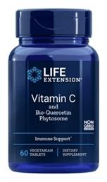 Vitamin C & Bio-Quercetin Phytosome Βιταμίνη Φυτοσωμιακή 60 ταμπλέτες Life Extension