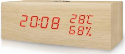 Life Ψηφιακό Ρολόι Επιτραπέζιο με Ξυπνητήρι WES-106 221-0039 από το Media Markt
