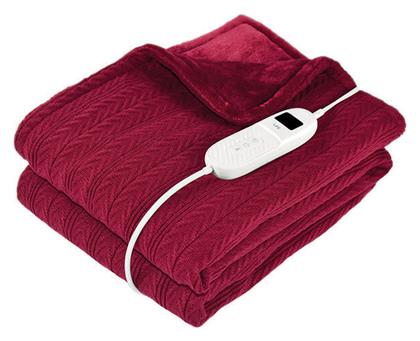 Villa Ruby Double 221-0370 Ημίδιπλη Ηλεκτρική Κουβέρτα Κόκκινη 160W Life