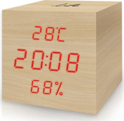 Life Ψηφιακό Ρολόι Επιτραπέζιο με Ξυπνητήρι WES-105 221-0038 από το Media Markt
