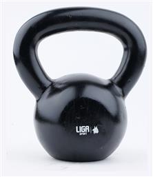 Kettlebell από Μαντέμι 10kg Μαύρο Liga Sport