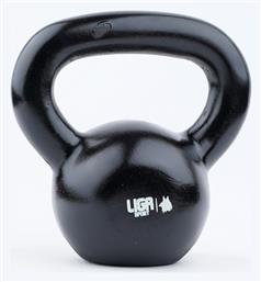 Kettlebell από Μαντέμι 6kg Μαύρο Liga Sport