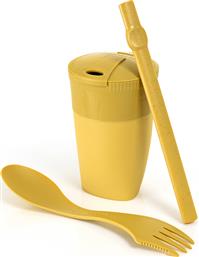 Rekit Bio Σετ Μαχαιροπίρουνο/Ποτήρι Κίτρινο Light My Fire