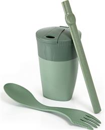 Rekit Bio Σετ Μαχαιροπίρουνο/Ποτήρι Πράσινο Light My Fire