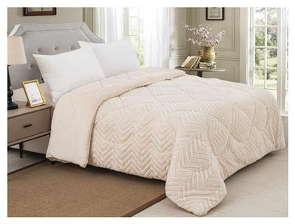 Κουβερτοπάπλωμα Διπλό 210x230εκ. Arrow Εκρού Linea Home