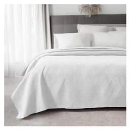 Mercer Κουβερλί Υπέρδιπλο Λευκο 220x240cm Linea Home