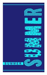 Πετσέτα Θαλάσσης Βαμβακερή Μπλε Linea Home