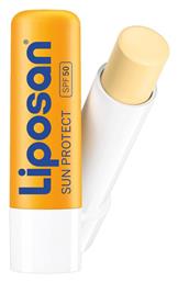 Sun Protect Spf50 Lip Balm Προστατευτικό Βάλσαμο Χειλιών 24ωρη Ενυδάτωση & Υψηλή Αντηλιακή Προστασία 4.8g Liposan