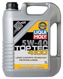 Top Tec 4100 Συνθετικό Λάδι 5W-40 5lt Liqui Moly